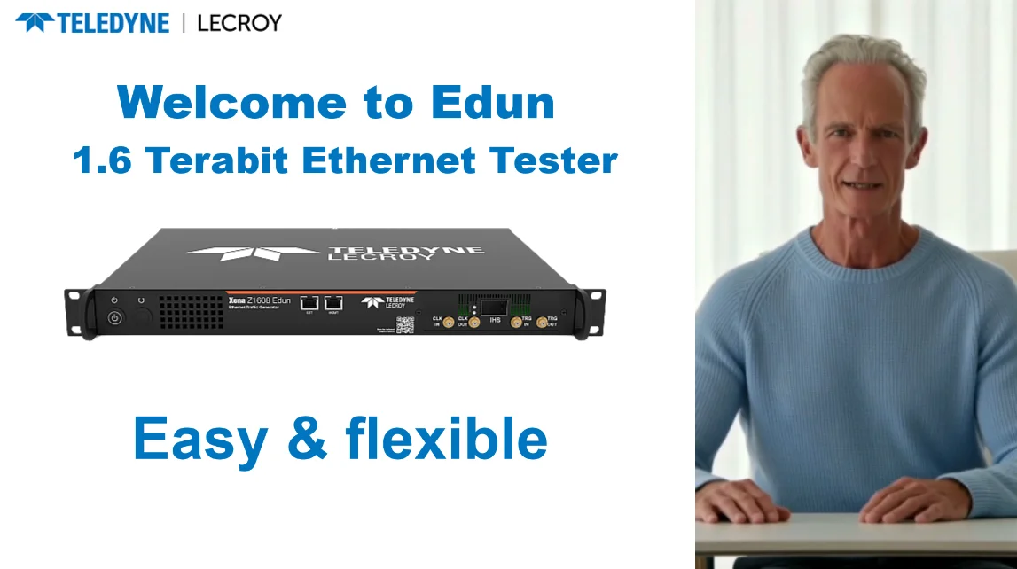 Xena Z1608 Edun Traffic Generators - Teledyne LeCroy Xena