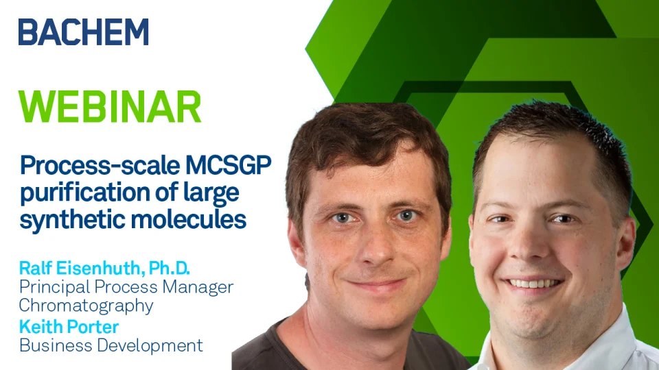 Process-scale MCSGP purification