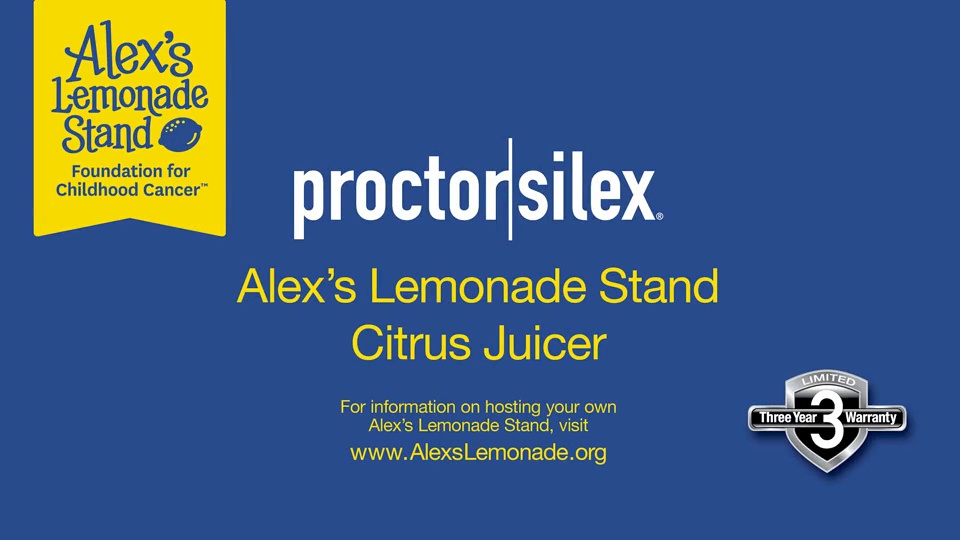 Proctor silex alex's 2024 lemonade stand citrus juicer