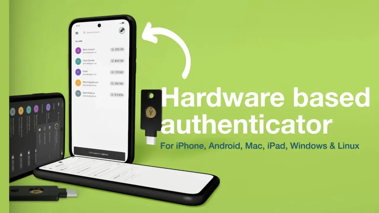 Certificate-based authentication with YubiKeys on iOS and Android