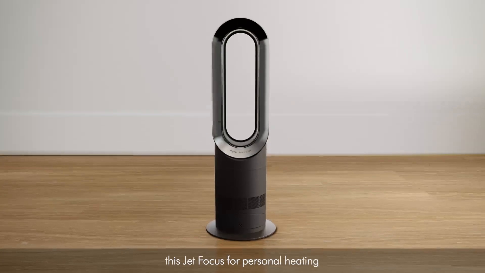 【dyson】 hot&cool AM09 Dyson Hot+Cool™ Jet Focus AM09 fan heater (Black/Iron