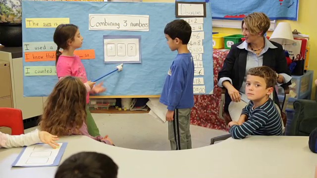 Math Talk in Action–1st Grader