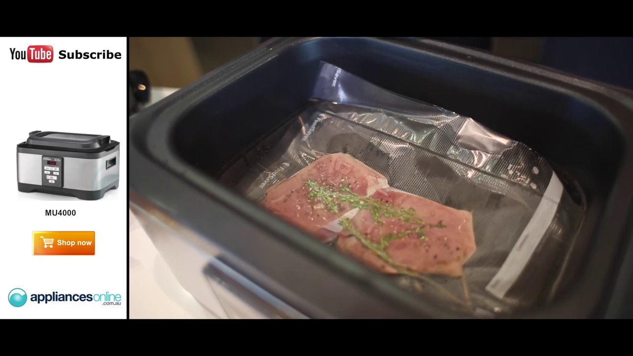 sunbeam sous vide slow cooker