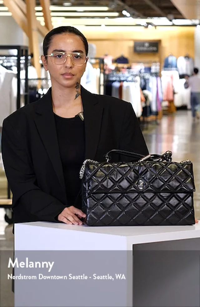 Marc Jacobs The XL Dual Chain Diamond Quilted Convertible
