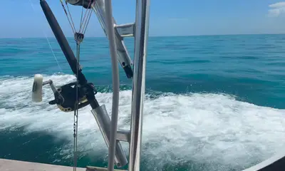 Beautiful day on the water and a great crew!