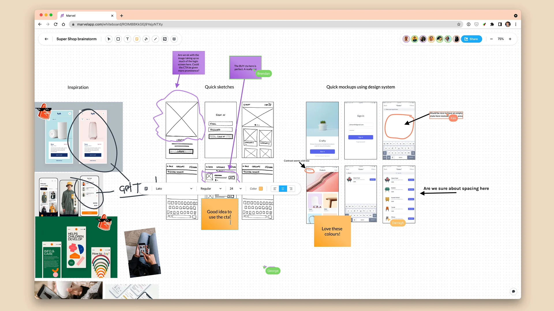 Introducing Marvel Design Cloud: Whiteboard. Design. Present. Sync.