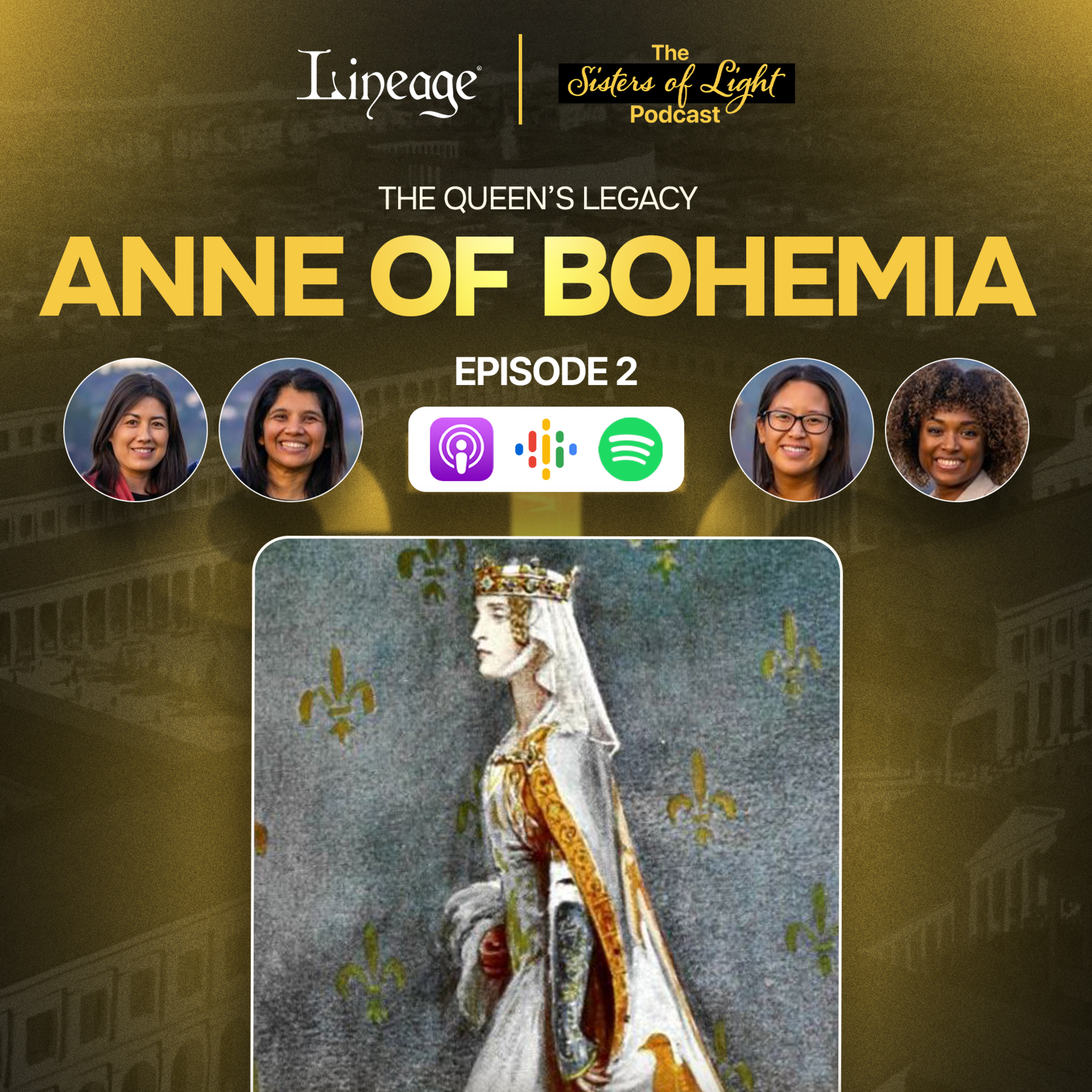 Anne of Bohemia | The Sisters of Light Podcast episode artwork