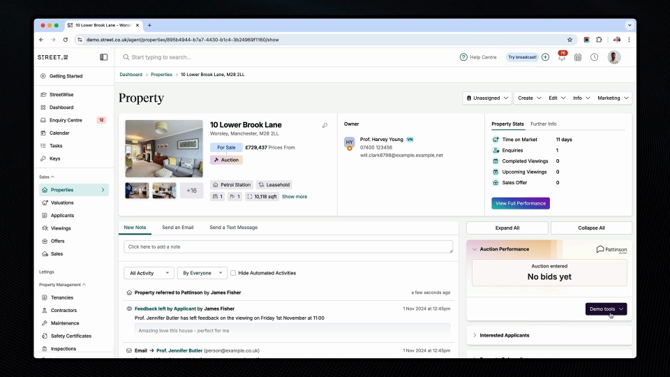 Auction Integration video walkthrough