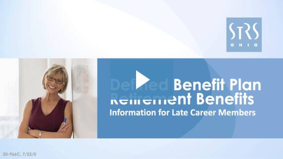 Thumbnail for the 'Retirement Benefits: Defined Benefit Plan' video.