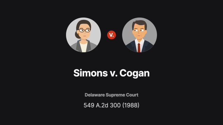 Simons v. Cogan