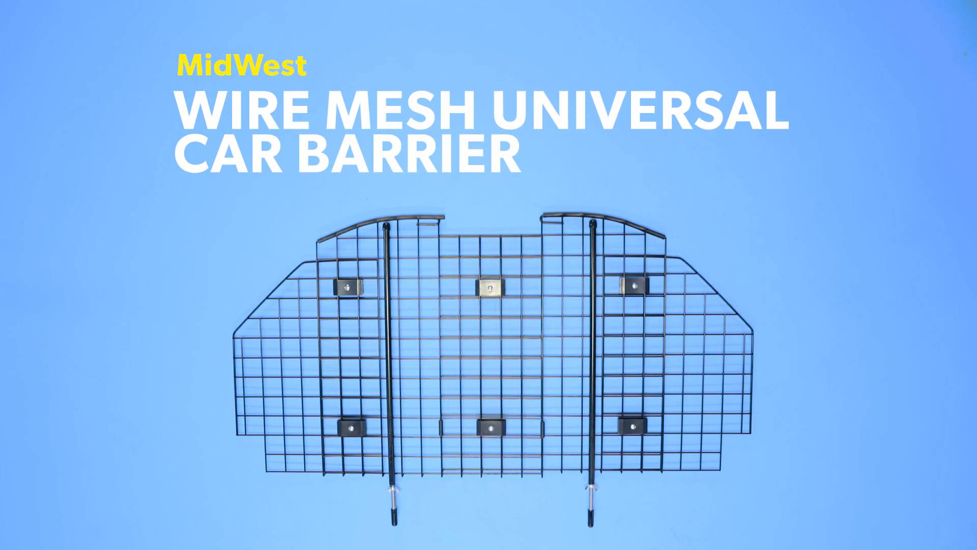 MIDWEST Wire Mesh Universal SUV Car Barrier - Chewy.com