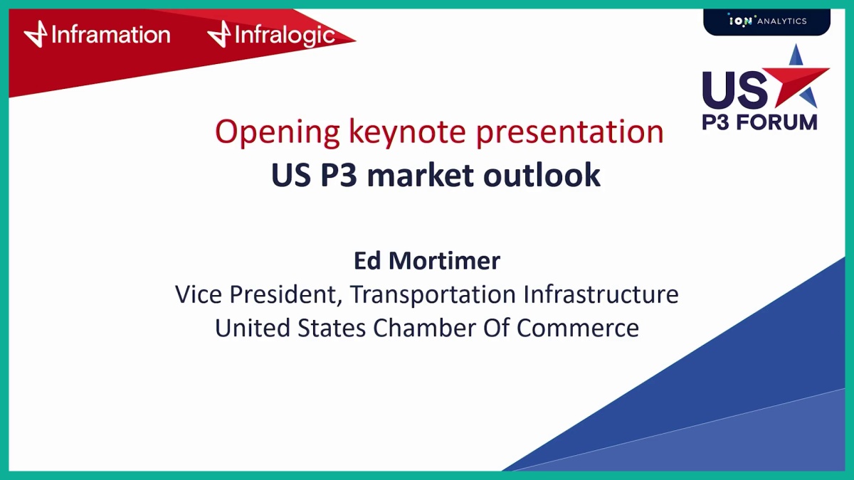Opening keynote presentation- US P3 market outlook | US P3 Forum 2021