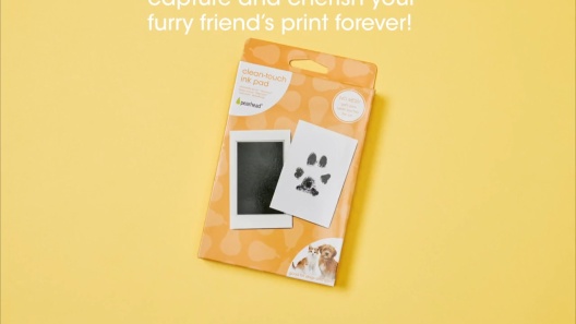 Pearhead Pet Paw Print Clean-Touch Ink Pad And Imprint Cards Cats Or Dogs  Pet