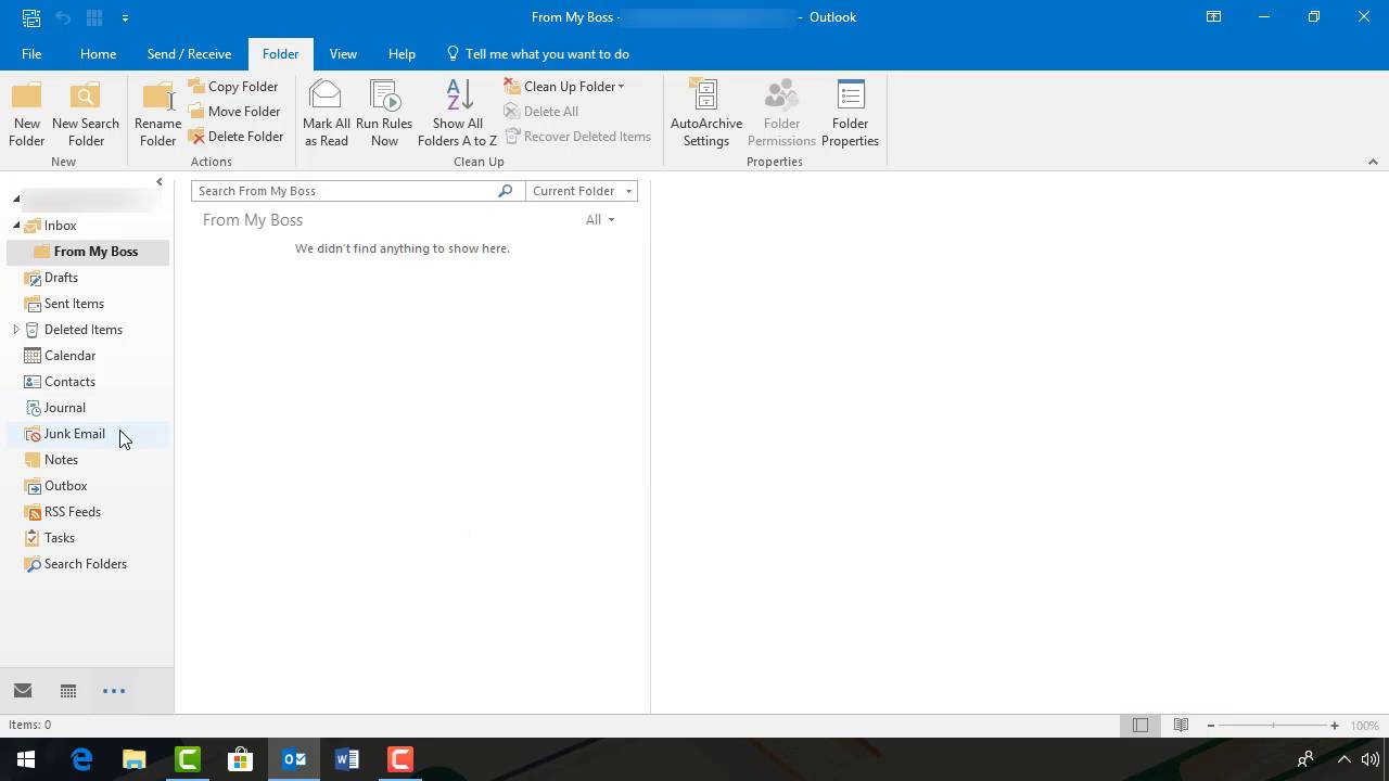 Find Email in Outlook - Instructions and Video Lesson