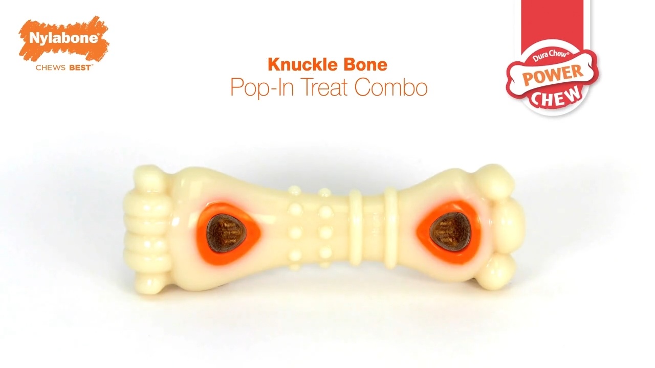 nylabone knuckle bone pop in treat