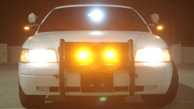 Emergency Vehicle Surface Mount TIR 3W LED Strobe Warning Light Head - LAMPHUS® SolarBlast™ SBLH03