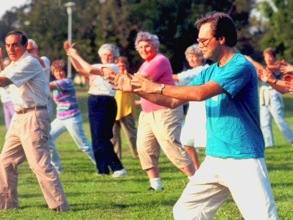 Tai chi DVD for beginners and seniors + Tai chi fit workouts. Qi gong,  Balance, Strength, Stretching, Cardio, Breathing & more. Step by step