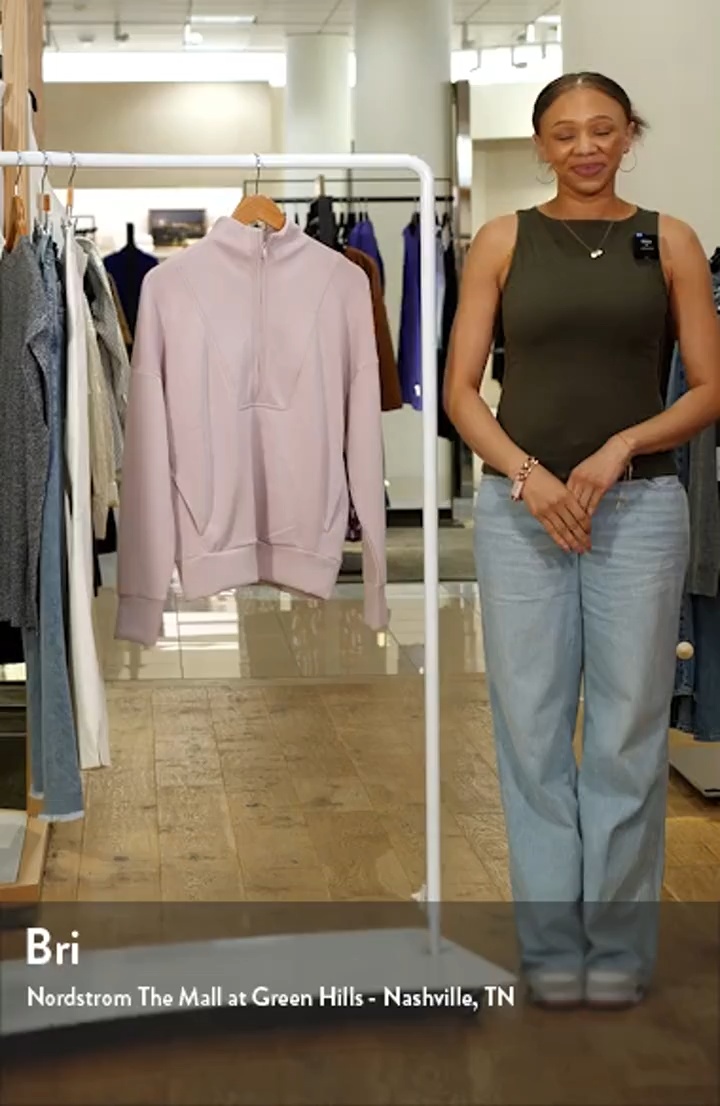 Zella Ultrasoft Half Zip Pullover | Nordstrom