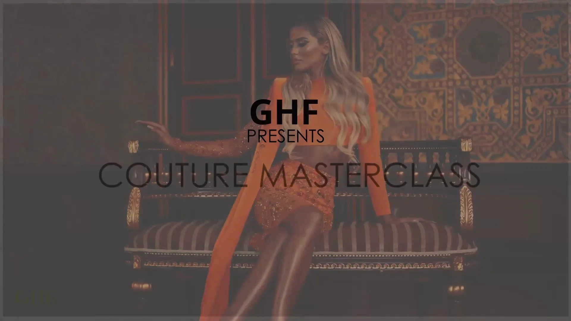 Free Couture Masterclass