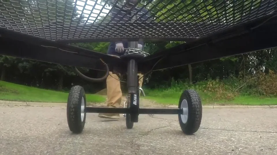 Ultra-Tow Adjustable 800 Lb Capacity Trailer Dolly with Caster