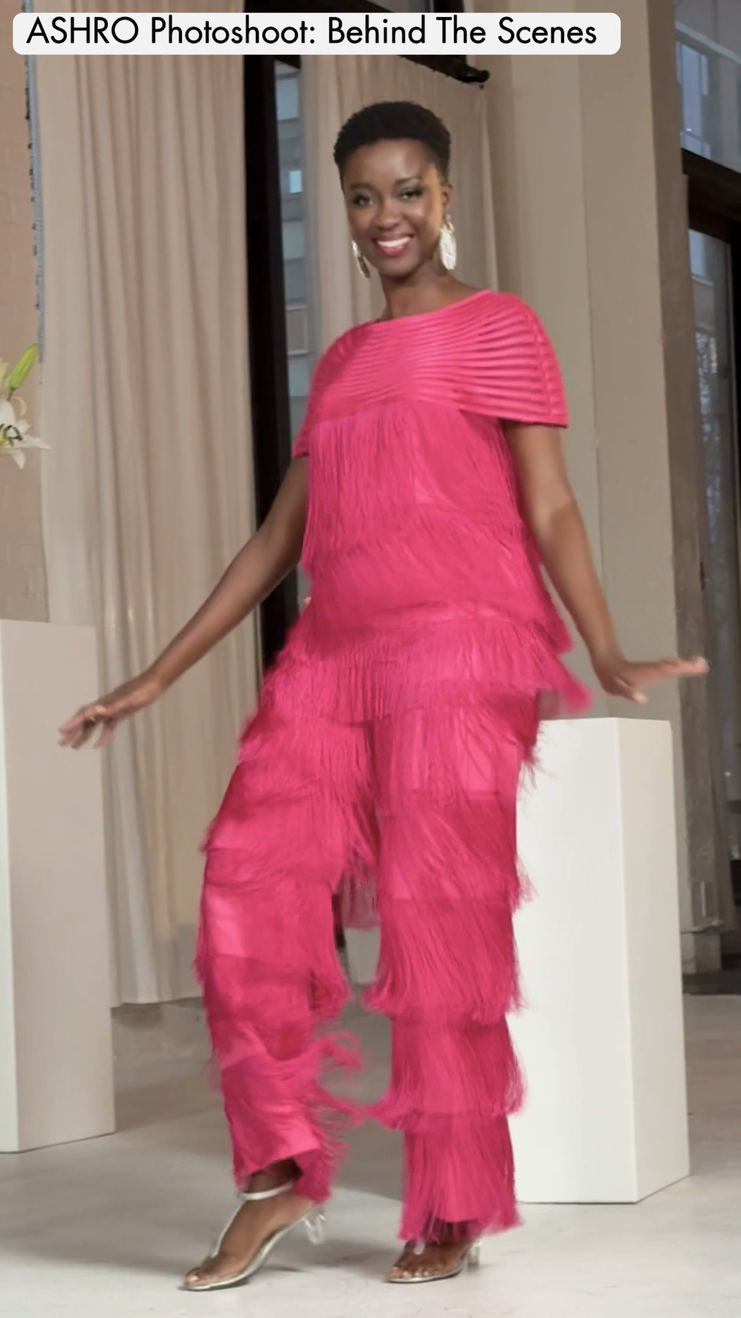 Zazie Fringe Pant Set | ASHRO