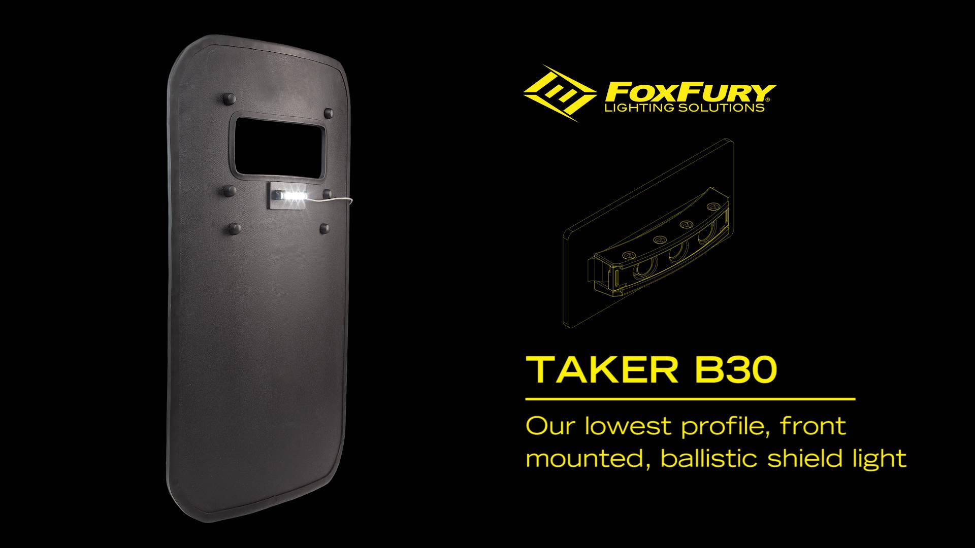 【 tilak 】 PERTEX®︎ LIGHT SHELD Taker B30 Ballistic Shield Light – Influential Drones