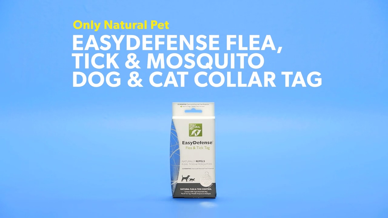 only natural pet easydefense flea & tick tag