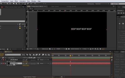 how to make text look like it's being written in after effects