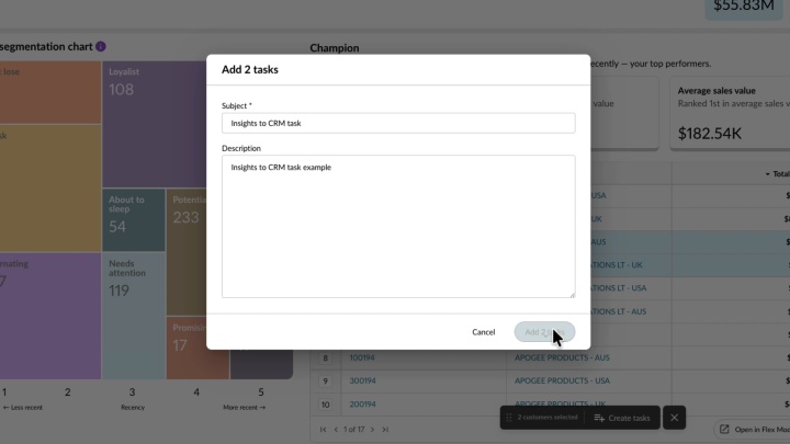 Sales data and CRM activity, finally in one place