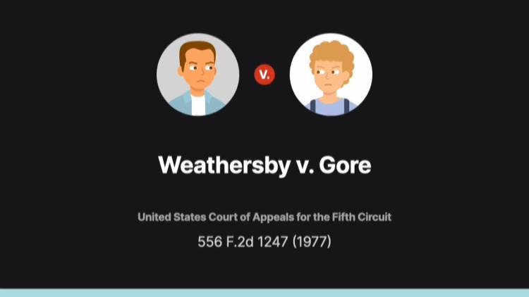 Weathersby v. Gore