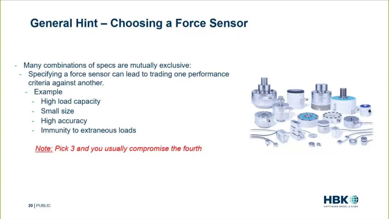 Understanding Accuracy When Choosing a Load Cell