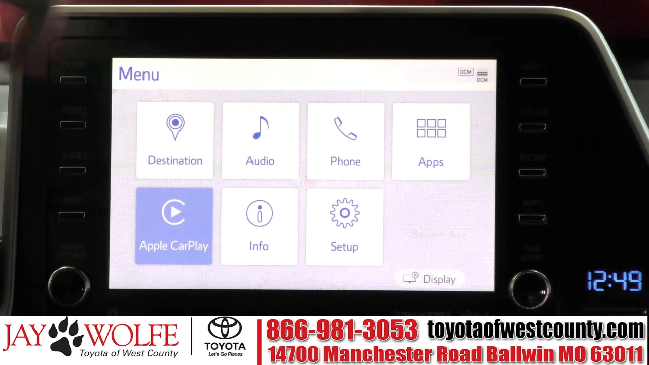 Know Your Toyota - Apple CarPlay - How to Connect 