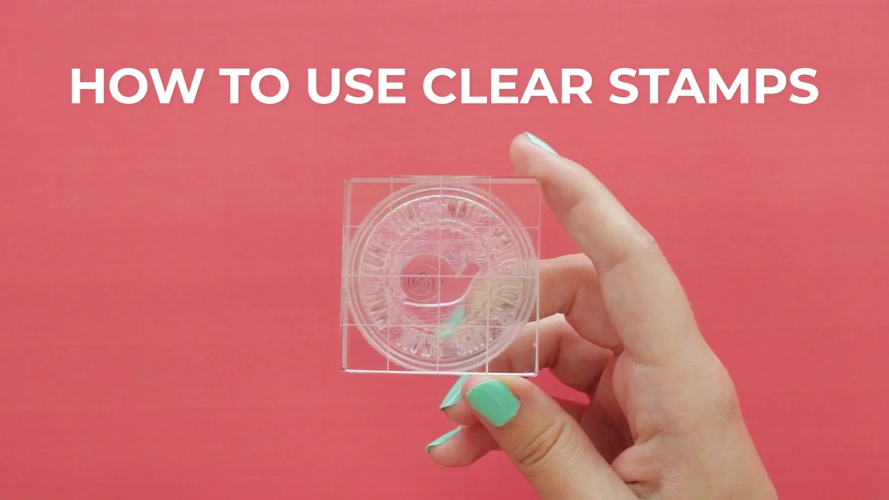 Clear Acrylic Stamp Blocks - Overview 