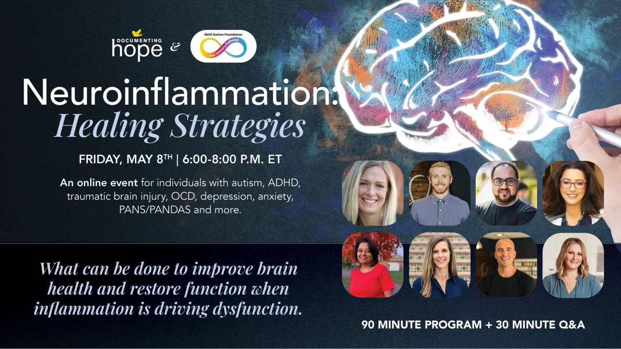what are the benefits of klow peptide 2026-05-08 Healing Strategies for Neuroinflammation with Documenting Hope  and Akhil Autism Foundation video