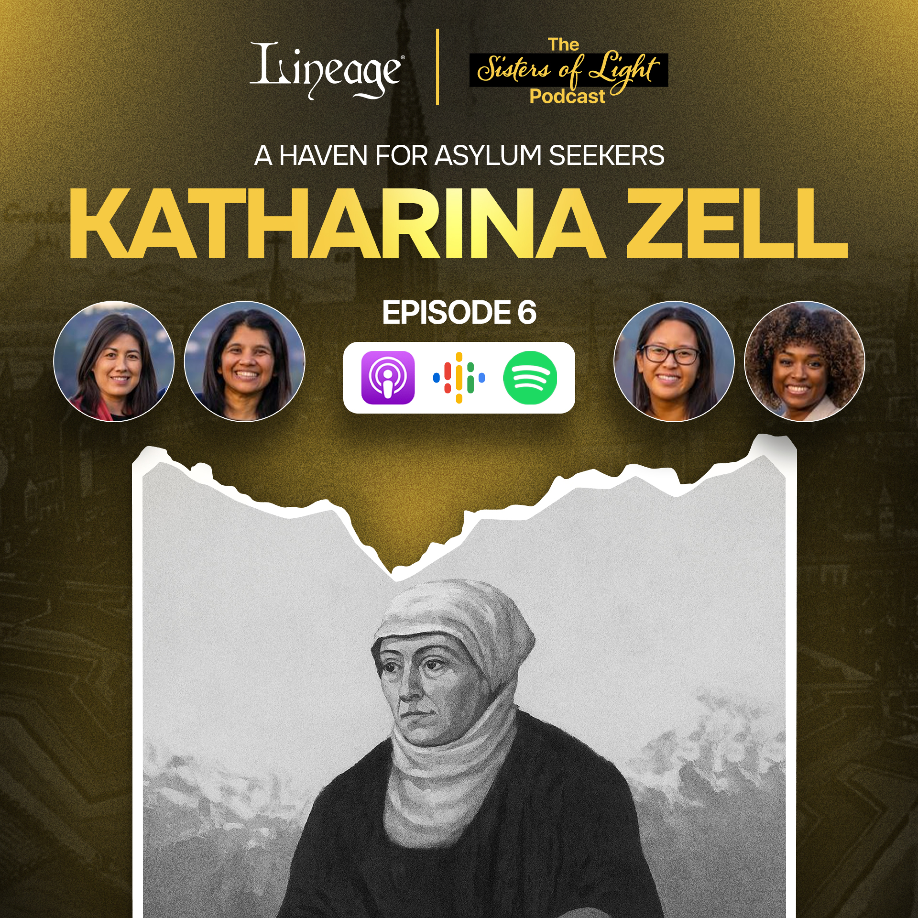 Katharina Zell | Sister of Light Podcast episode artwork