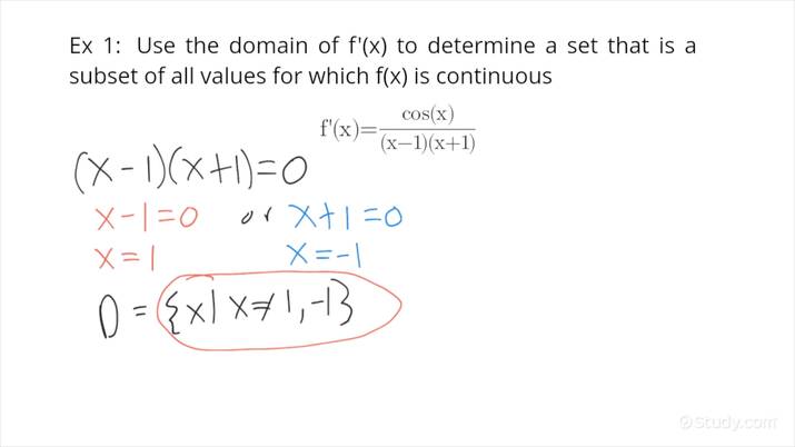 Describing A Function As Continuous At A Point Where It Is Differentiable Calculus 6833