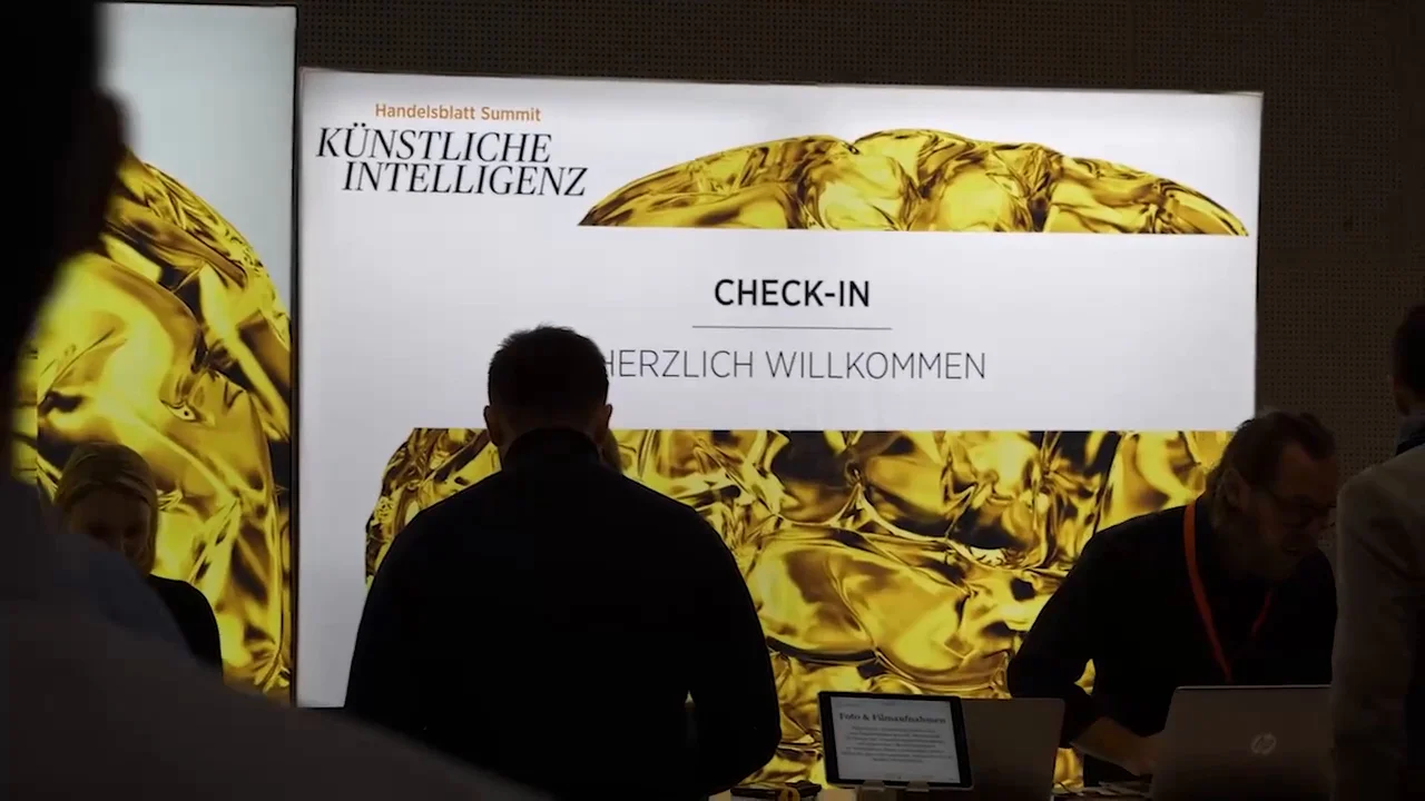 Handelsblatt KI Summit Header Video - 2023 Recap Video