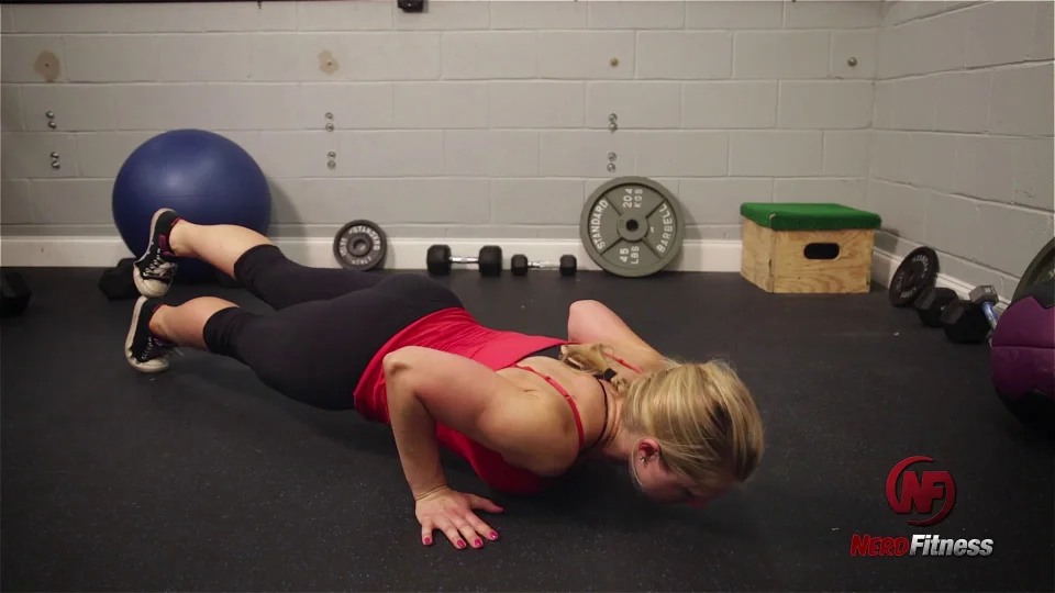 How To Do A SLIDER PUSH UP FLY  Exercise Demonstration Video and