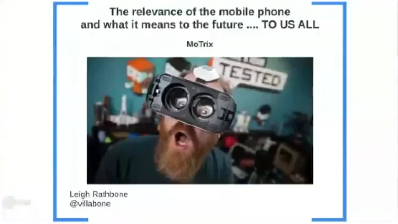 The MoTrix Reloaded - The future tech, and what it means for testing with Leigh Rathbone image