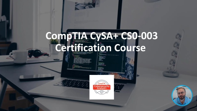 CompTIA CySA+ (CS0-003) intro video