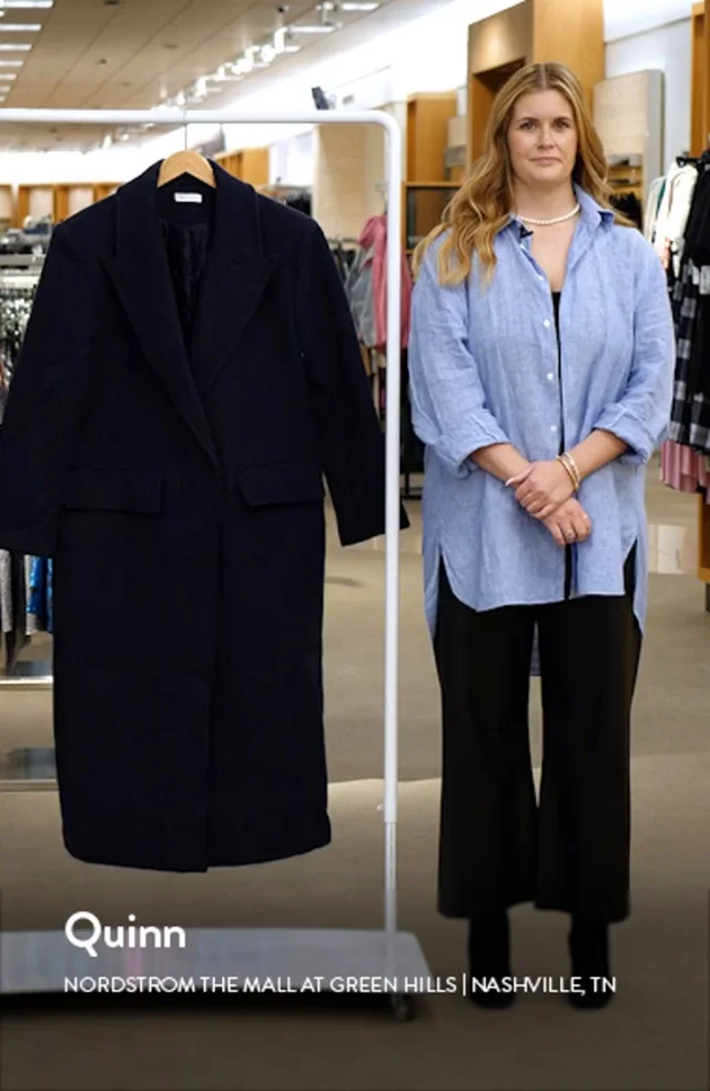 Nordstrom hot sale topshop coat