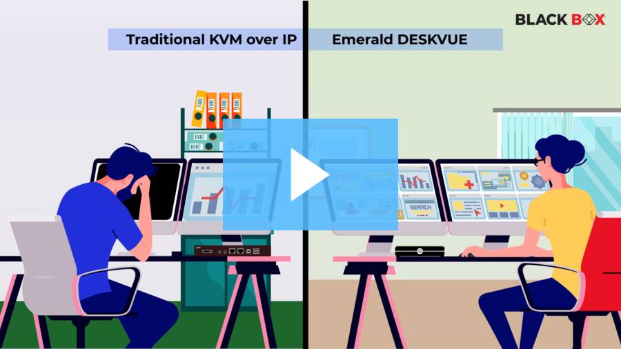 Beyond Traditional KVM over IP: See How Emerald® DESKVUE Compares - Black Box®
