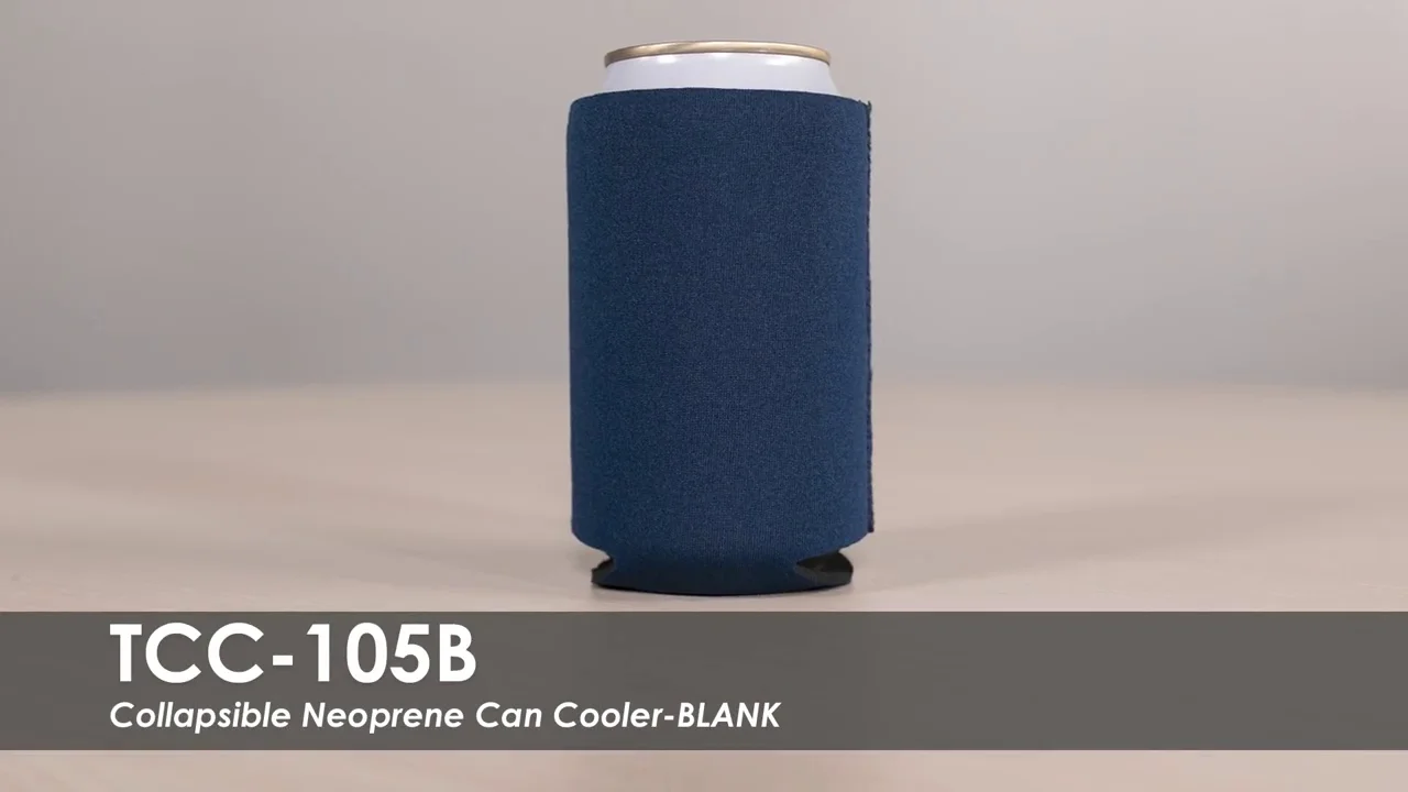 6 Pack Blank Beer Can Coolers Manches Néoprène Bière Can Cooler
