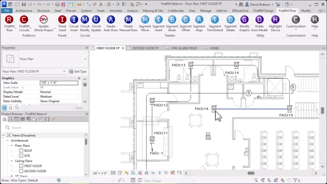 Fire Relay Module Revit Fire Alarm Design Software for Revit