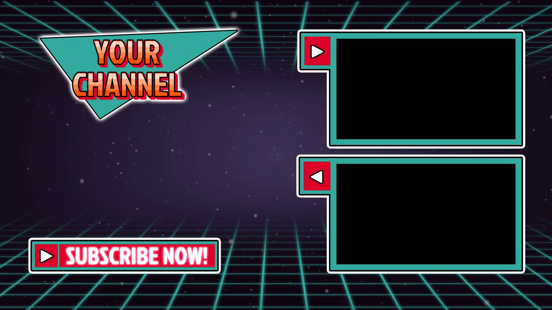 End Card Youtube Template