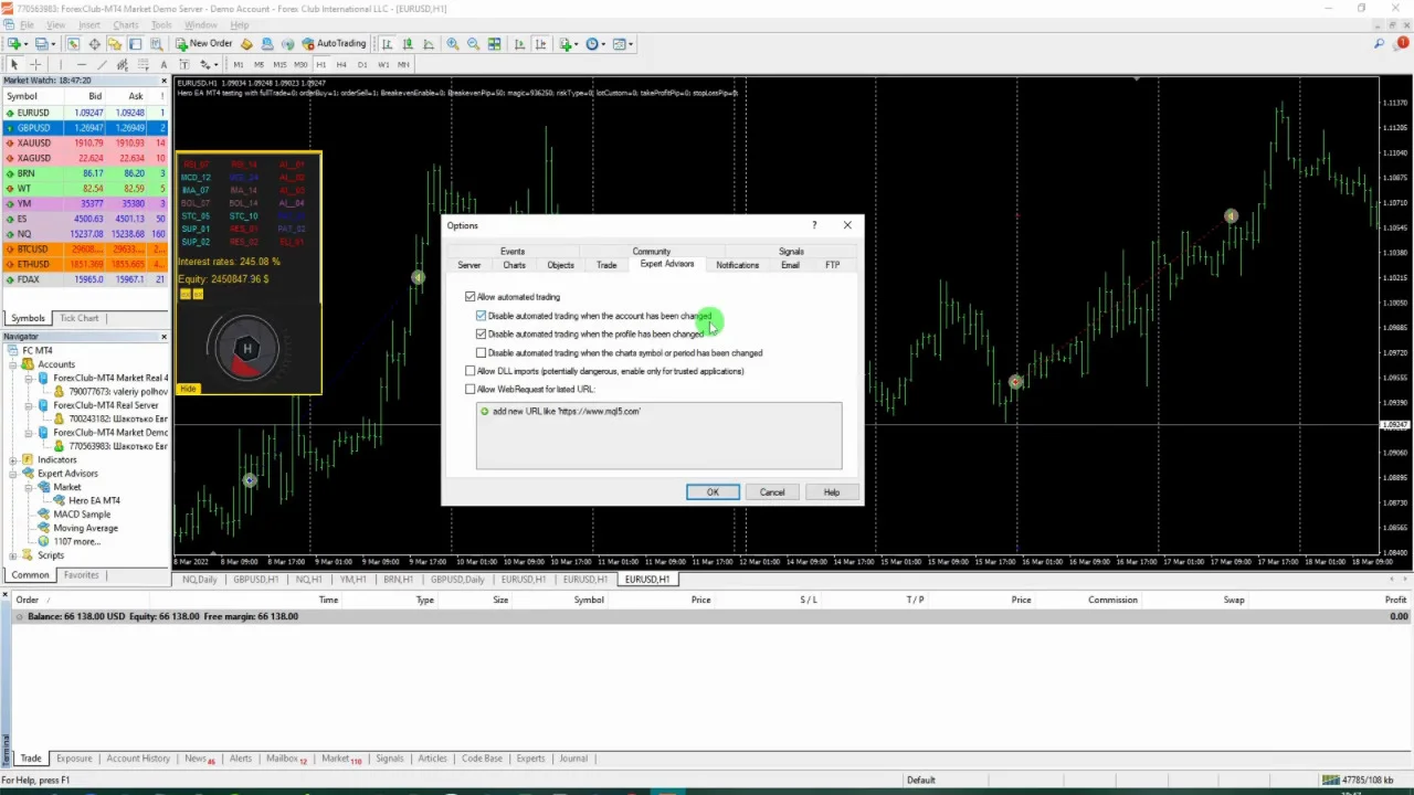 Как начать торговать на MetaTrader 4 c форекс советником | Forex Club