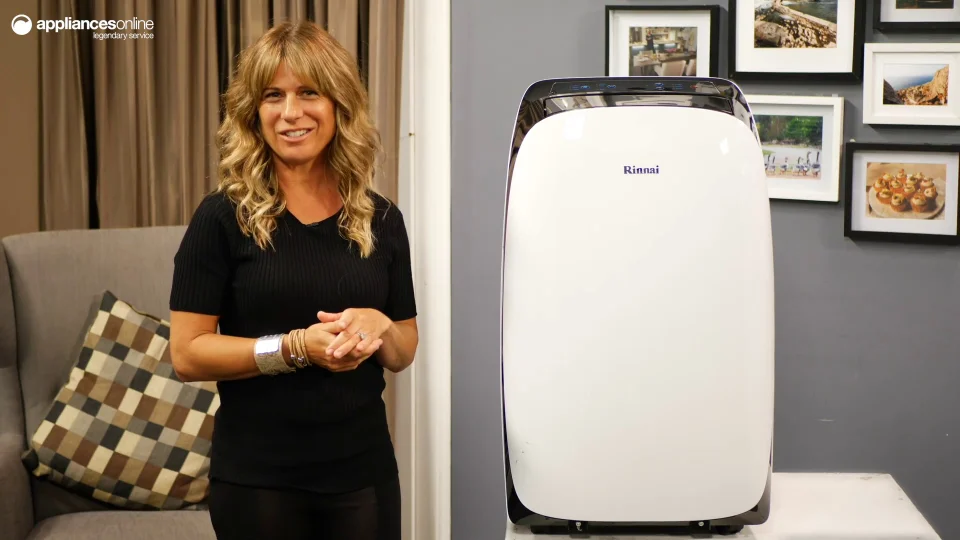 Rinnai RPC35WA 3.5kW Cooling Only Portable Air Conditioner | Appliances  Online