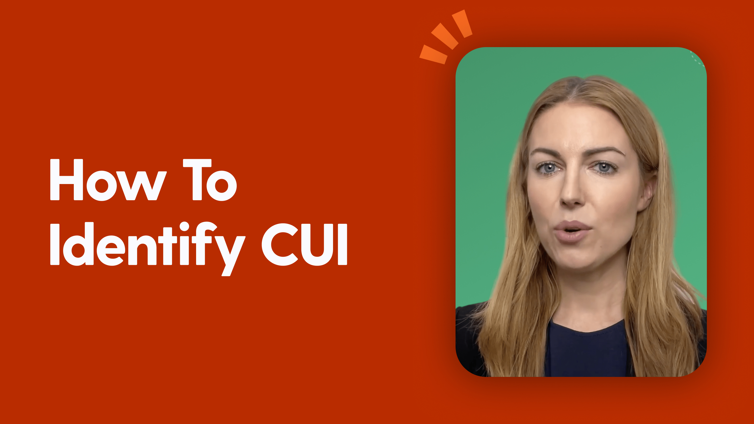 How To Identify CUI