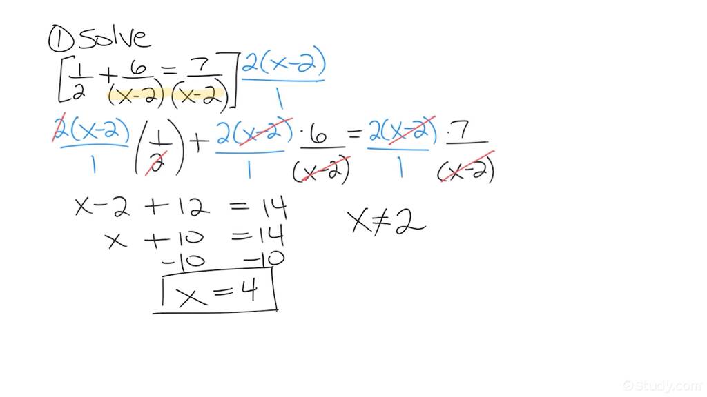 how-to-solve-rational-equations-with-like-binomial-denominators-that