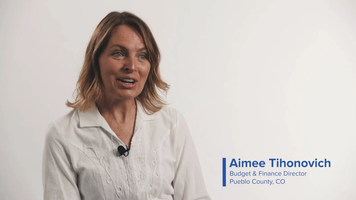 OpenGov Customer Stories - Aimee (Pueblo County)